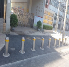 河北銀行小區(qū)防撞檔車(chē)全自動(dòng)液壓一體升降柱