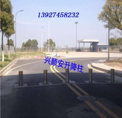 云南學(xué)校反恐液壓升降柱氣壓阻車(chē)柱全自動(dòng)升降樁